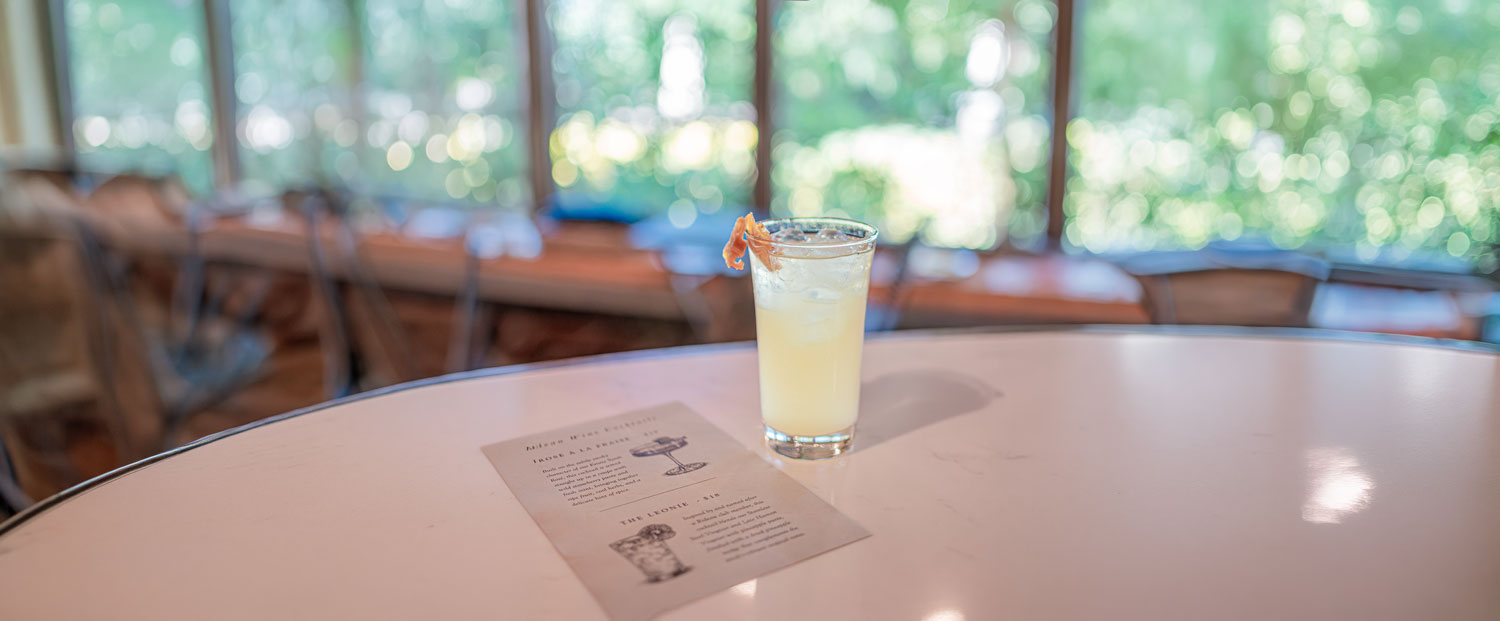 The Leonie Cocktail at Rideau Vineyard